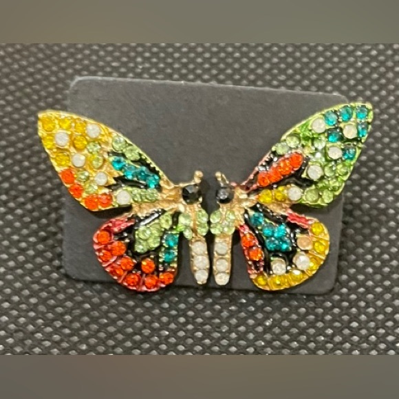 Accessories - Butterfly Rhinestone Earrings